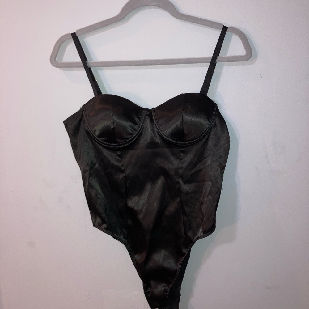 black fashion nova bodysuit